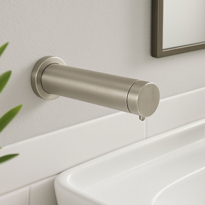 Wall mounted touchless soap dispenser example hardware